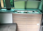 A VW T5 California Campervan called Kit and Interior for hire in Derby, Bedfordshire