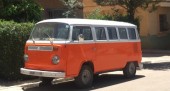 A VW T2 Classic Campervan called Samia and 3 for hire in southall, Morocco