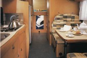 A Laika Motorhome called Laika and Interior for hire in High Wycombe, Buckinghamshire