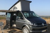 A VW T5 Campervan called CaliforniaOcean and Ocean on a Trip for hire in Faro, Portugal