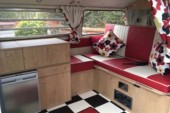 A VW T2 Classic Campervan called Poppy and Interior... for hire in Garndolbenmaen, Gwynedd