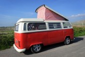 Side view with Pop Top