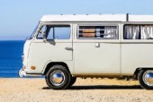 A VW T2 Classic Campervan called MarthaT2 and Side View for hire in Faro, Portugal