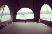 A VW T6 Campervan called Wilma and Space in the Pop for hire in Kendal, Cumbria