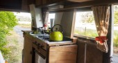A Mercedes Campervan called manny and Kitchen for hire in Carlise, Cumbria