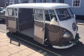A VW T1 Splitscreen Campervan called CoCo and Coco with Wedding Look..!!! for hire in Chelmsford, Essex
