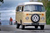 A VW T2 Classic Campervan called Felicia and My face... for hire in LAHOURCADE, France