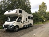 A Roller team Motorhome called Autoroller746 and Full Home for hire in Broughton, Borders
