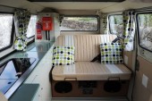 A VW T2 Classic Campervan called Enlli and Interior... for hire in Garndolbenmaen, Gwynedd