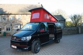 A VW T6 Campervan called wilber and Hat Up... for hire in Holmesfield, Dronfield, Derbyshire