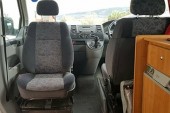 A VW T4 Campervan called Edna and Front Swival Seat for hire in East Sussex, East Sussex