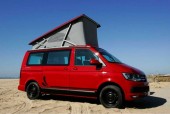 A VW T6 Campervan called CaliforniaT6 and Side View for hire in Cadiz, Spain