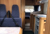 A A-Class Motorhome called aldrick and Interior for hire in Hemel Hempstead, Herefordshire