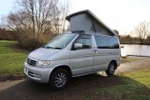 A Bongo Campervan called SilverBongo and The Silver for hire in Peterborough, Cambridgeshire