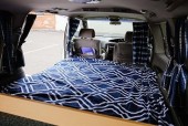 A Nissan Campervan called Elgrand and Interior for hire in , 