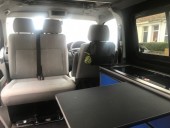 Reversible captain seats.