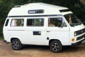 A VW T3 Campervan called Frieda and Frieda for hire in London, London