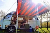 A VW T3 Campervan called Frieda and Frieda with Awning for hire in London, London