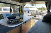A NON VW Conversion Campervan called Dundee and Interior for hire in South Fremantle, 