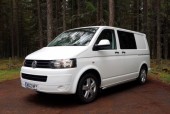A VW T5 Campervan called Nifty1 and Nifty for hire in inverness, Scotland