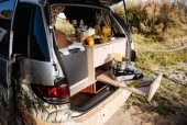 A NON VW Conversion Campervan called Hawaii and Kitchen for hire in Lisbon, 