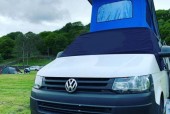 A VW T6 Campervan called Orla and Orla in the Sleeping mood for hire in Kidderminster, Worcestershire