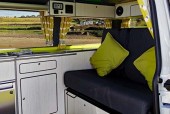 A VW T6 Campervan called Elsie and Interior for hire in Bideford, Devon