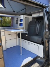A VW T6 Campervan called StormyFlorence and Cooking facilities for hire in Watford, Hertfordshire