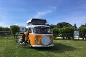 A VW T2 Classic Campervan called ClementineS and Clement for hire in sidmouth, devon, Devon