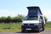 A VW T5 Campervan called Lynn and Lynn with Pop for hire in Chichester, West Sussex