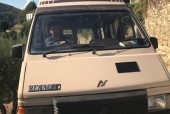 A Renault Campervan called Renault and My Face for hire in Brighton, East Sussex