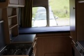 A Renault Campervan called Argyllcampervan and Van childs bed - small 3rd berth for hire in Tighnabruaich, Argyll and Bute, Argyll and Bute
