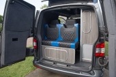 A VW T5 Campervan called Odie and Rear In for hire in Sittingbourne, Kent