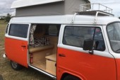 A VW T2 Classic Campervan called VanNessa and Exterior for hire in Eastwood , Essex