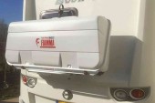 Fiamma storage box at rear