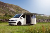 A VW T5 Campervan called Hachiko and On a Trip for hire in Chester, Cheshire