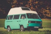 A VW T3 Campervan called Lady and Lady the Van for hire in Ljubljana, Slovenia