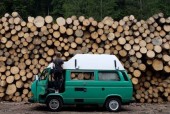 A VW T3 Campervan called Lady and Exterior for hire in Ljubljana, Slovenia
