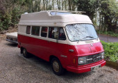 A Mercedes Campervan called RubyRed and for hire in Carlise, Cumbria