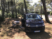 A VW T5 Campervan called blayne and for hire in Soorts-Hossegor, France
