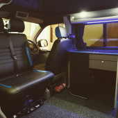 A VW T6 Campervan called Orla and Front Swival Seat for hire in Kidderminster, Worcestershire