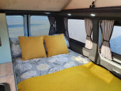 A VW T6 Campervan called Gino- and Comfy Bed for hire in Bristol, Bristol