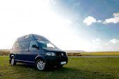 A VW T5 Campervan called Spencer and Exterior for hire in Bideford, Devon
