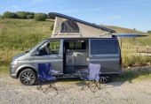 A VW T6 Campervan called Stan-the-van and for hire in preston, Lancashire