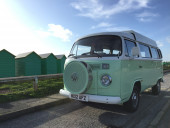A VW T2 Brazilian Campervan called Minty and for hire in East Sussex, East Sussex
