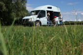 A great size camper for those looking for an easy to drive and economical camper that can accommodate up to a family of 5, with 5 belted seats.