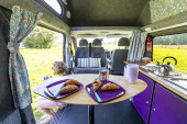 Breakfast al fresco with a choice of views!