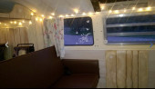 A VW T2 Classic Campervan called Miss-Blue and for hire in Mansfield, Nottinghamshire