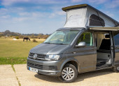 A VW T6 Campervan called SilvieT6 and for hire in Ringwood, Hampshire