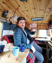 A VW LT35 Campervan called Hamish and for hire 